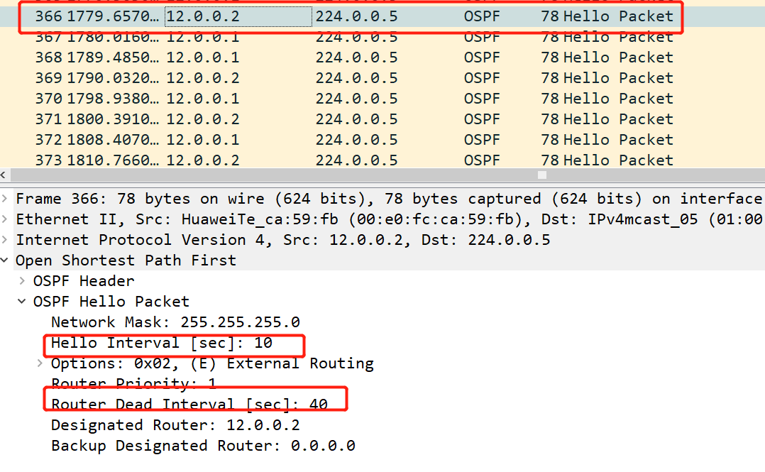 alt OSPF-Hello-抓包