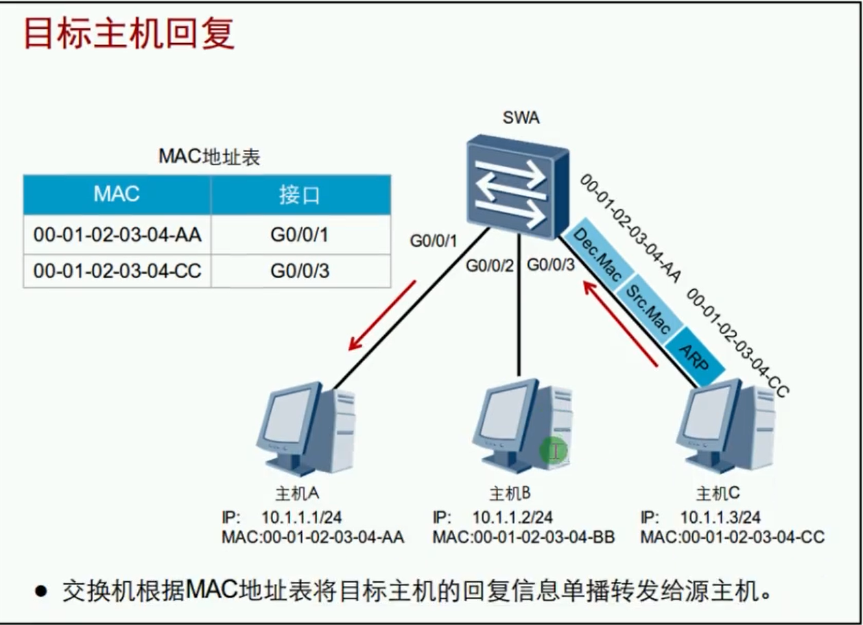 alt 目标主机回复