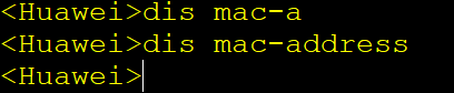 alt 空交换MAC地址表没有数据