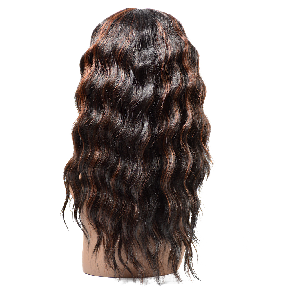 Fashion Idol Lace Frontal Wigs High Temperature Fiber Semi Human Wigs Best Price Online