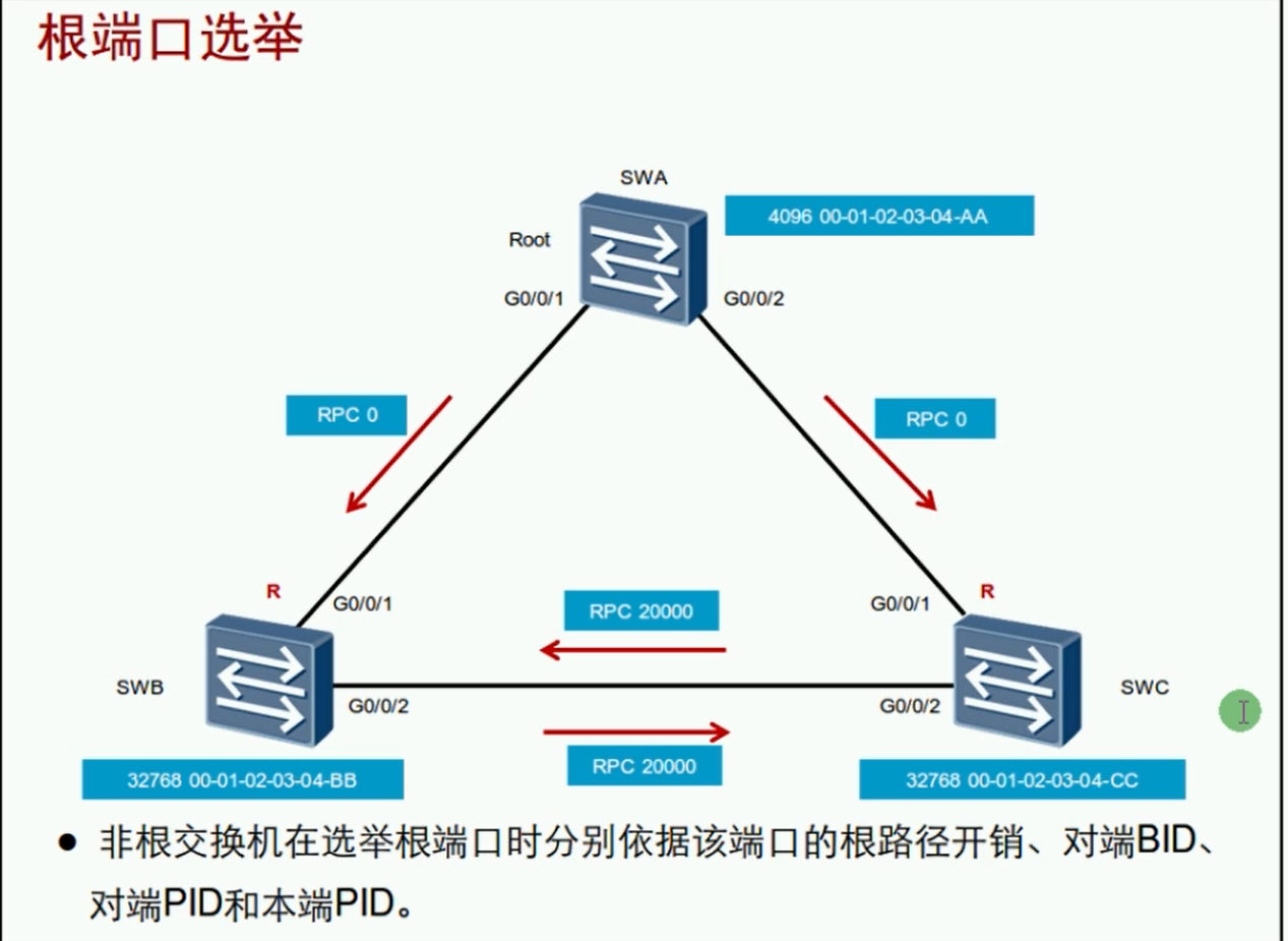 alt 根端口选举