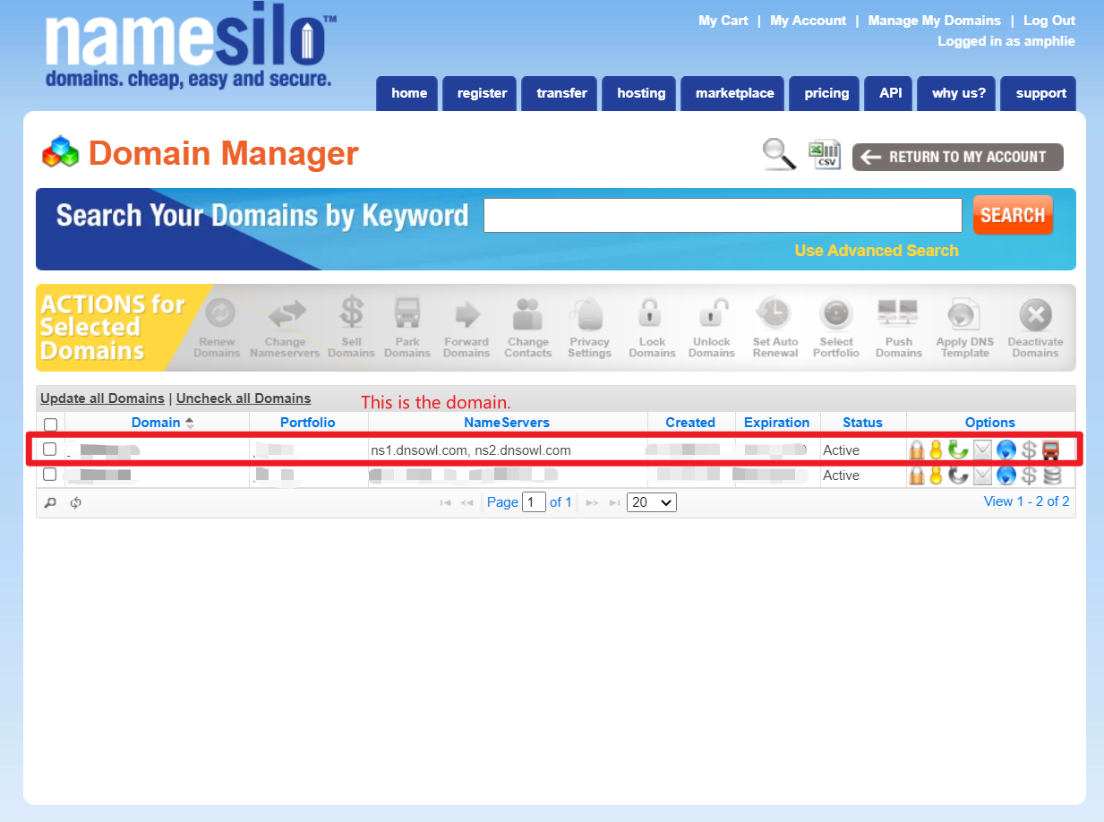 How To Change Name Servers Of Domains Bought In Namesilo To Aliyun Name