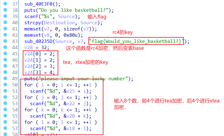 xtea block cipher code