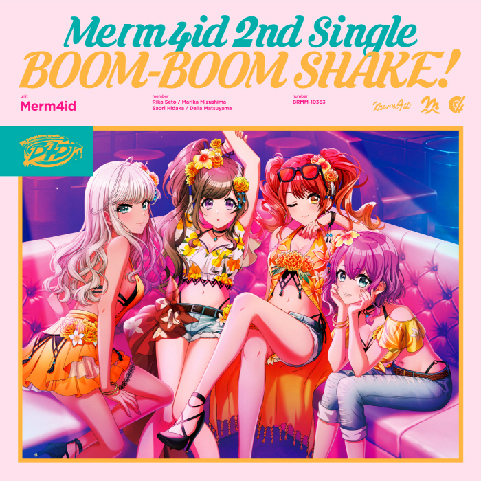 [2021.06.16] D4DJ Merm4id 2ndシングル「BOOM-BOOM SHAKE!」[MP3 320K]插图icecomic动漫-云之彼端,约定的地方(´･ᴗ･`)