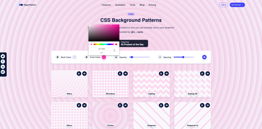 10 个实现炫酷 UI 设计效果的 CSS 生成工具