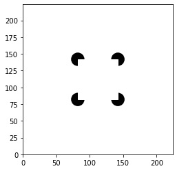Kanizsa rectangle