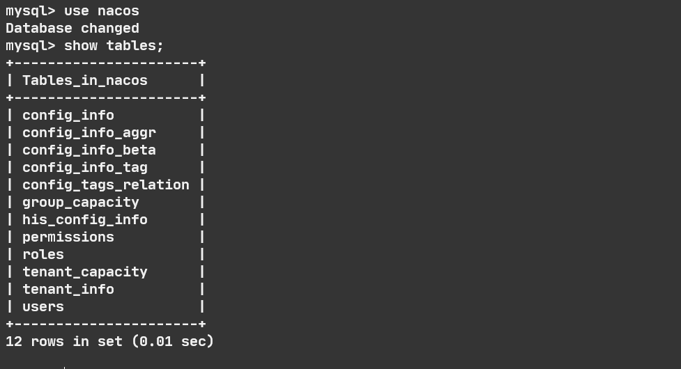 nacos-mysql.sql