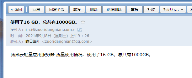 闲得无聊搞了个腾讯云轻量定时创建快照和查询流量-zuoridangnian-谷姐靓号网
