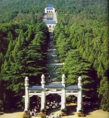 中山陵风景区建设现状