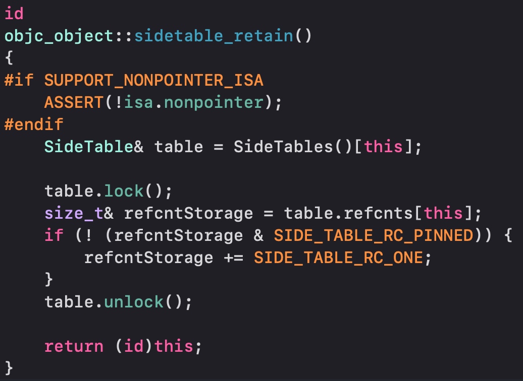 sidetable_retain